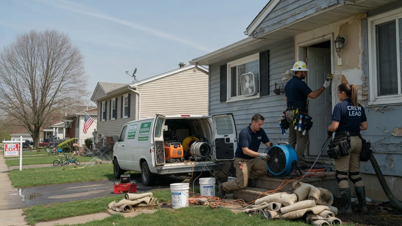 Flood Cleanup in Longwood, NC near me